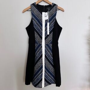 Adelyn Rae Sleeveless Embroidered Dress